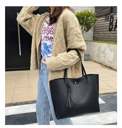 Bolso de Hombro de Cuero Suave Istar