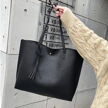 Bolso de Hombro de Cuero Suave Istar
