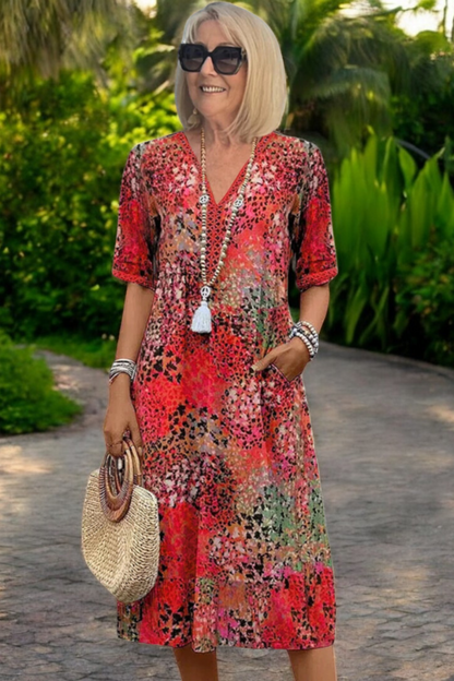 Vanessa | Vestido Boho Fluido