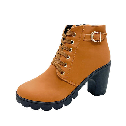 Botas con Tacón Chunky para Mujer
