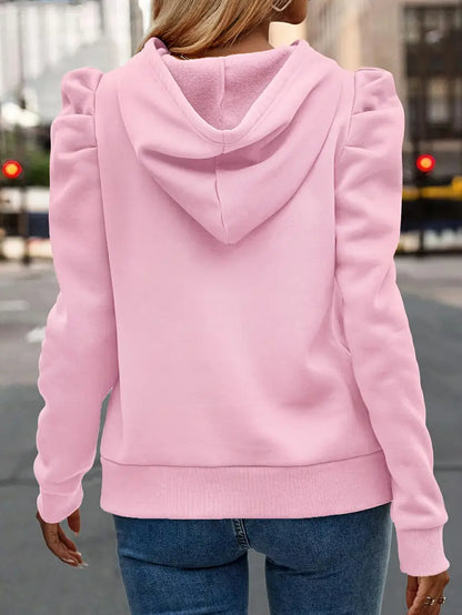 Nandita - Sudadera con Capucha de Manga Larga Transpirable