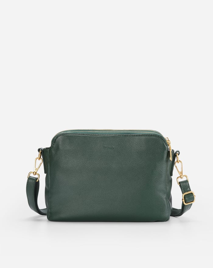Jovie - Elegante Bolsa Cruzada de Tres Capas