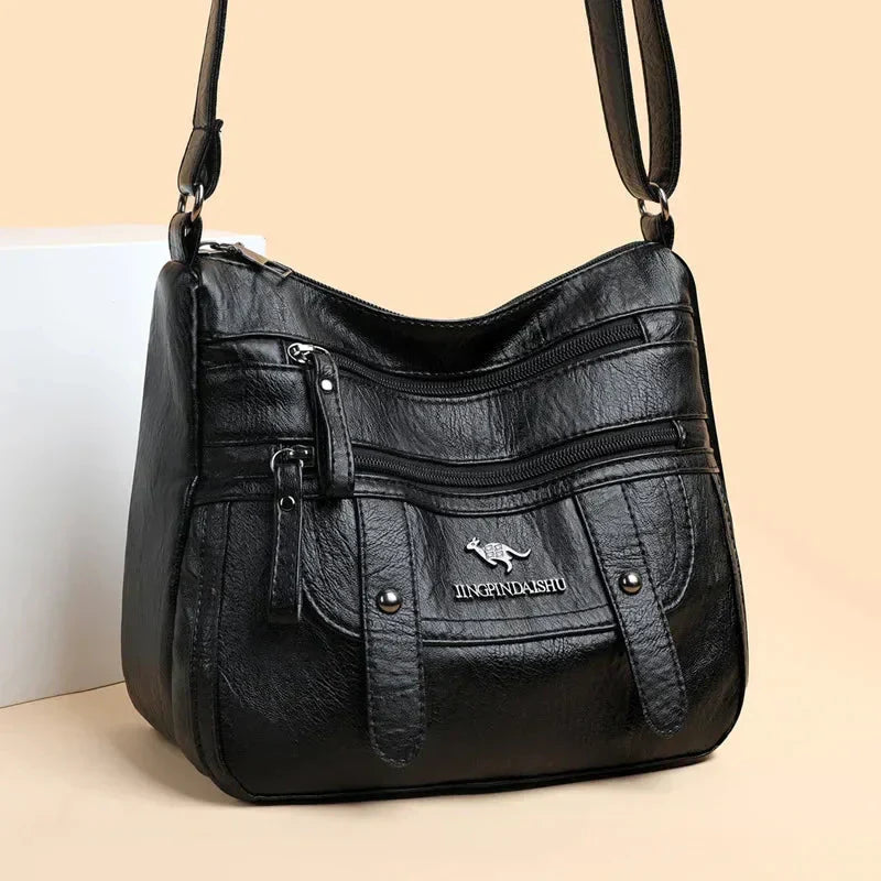 Bolso de Cuero para Mujer Carry