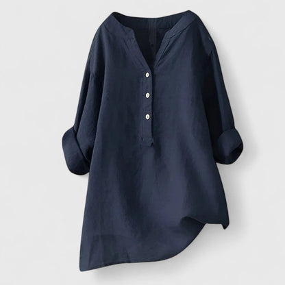 Larienne | Camisa Elegante con Botones Frontales