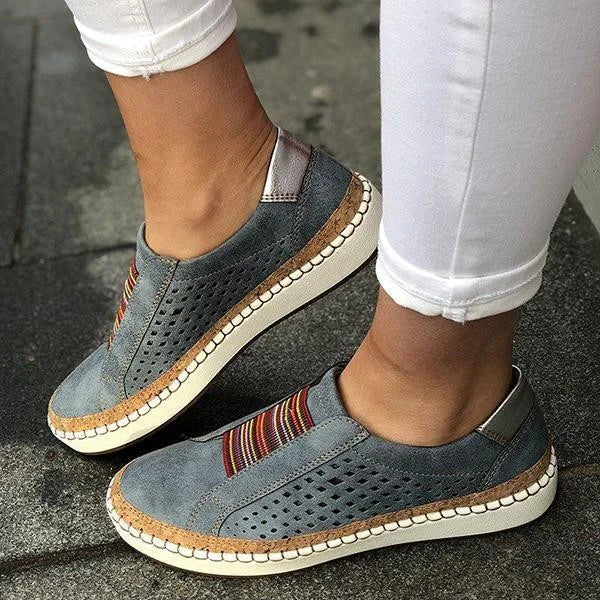 Carmina - Zapatillas Cómodas de Denim