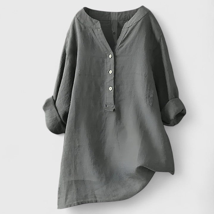 Larienne | Camisa Elegante con Botones Frontales