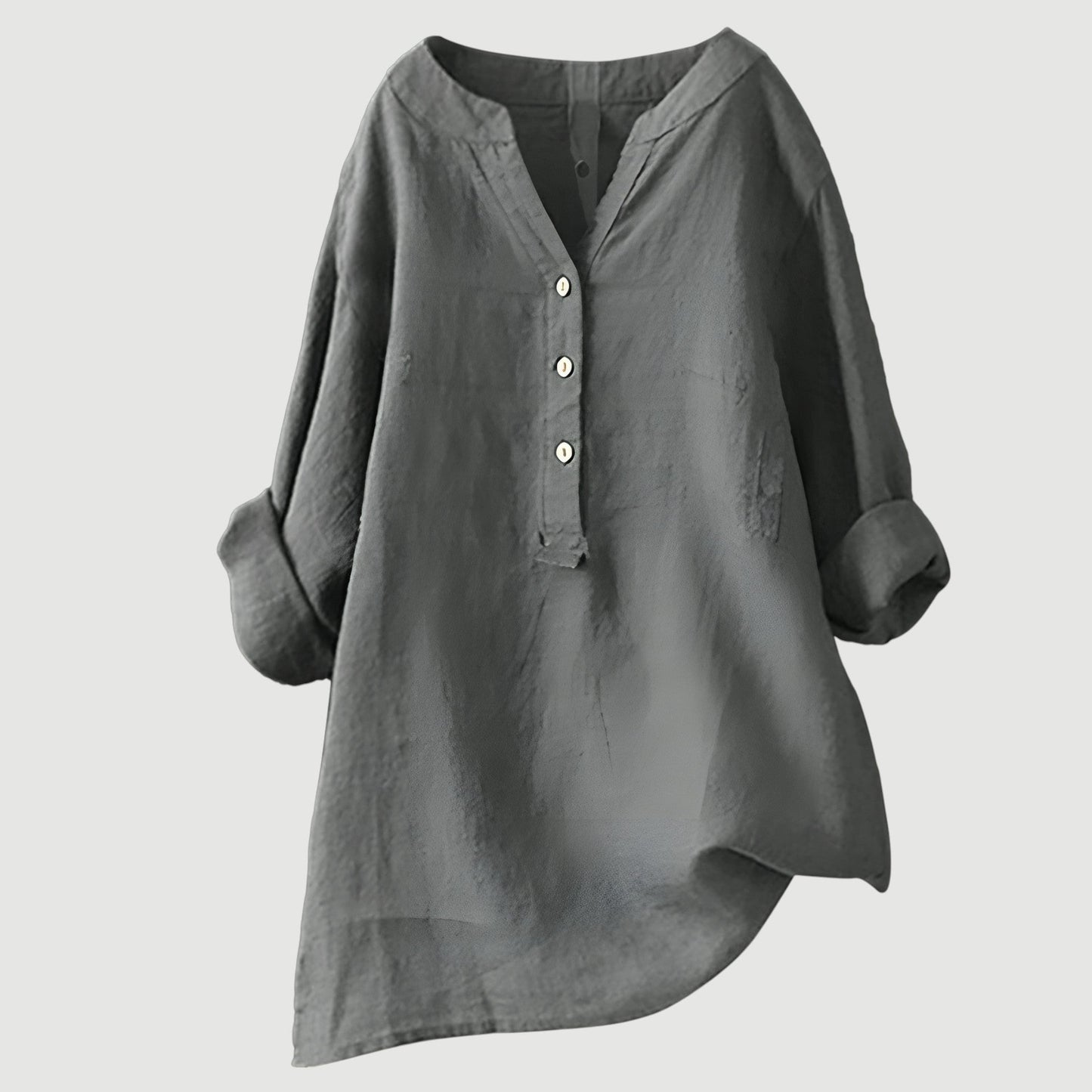 Nayeli™ - CAMISA LIGERA Y CÓMODA CON BOTONES