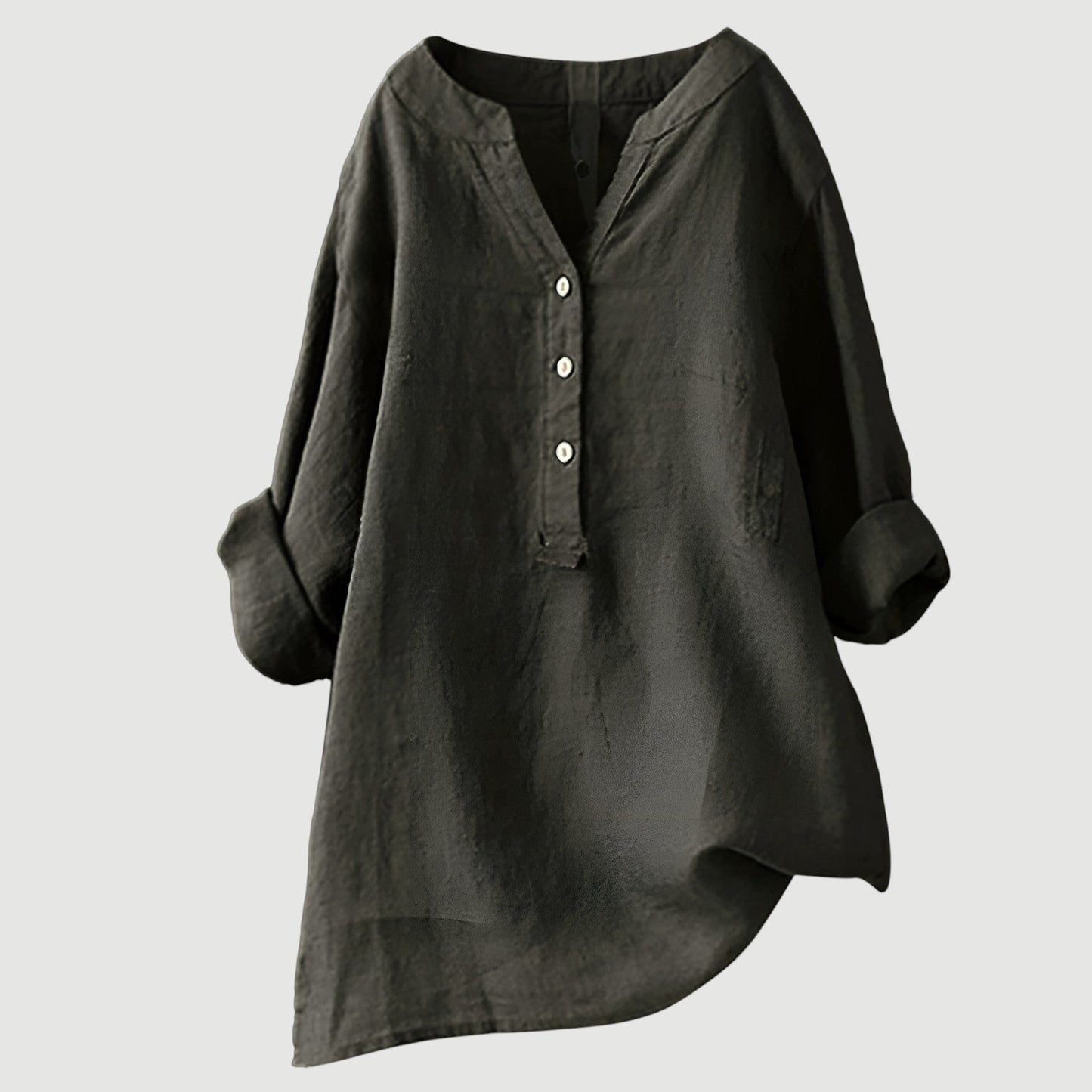 Nayeli™ - CAMISA LIGERA Y CÓMODA CON BOTONES