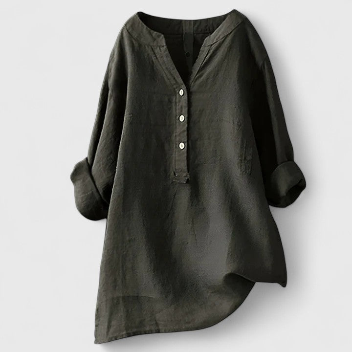 Larienne | Camisa Elegante con Botones Frontales