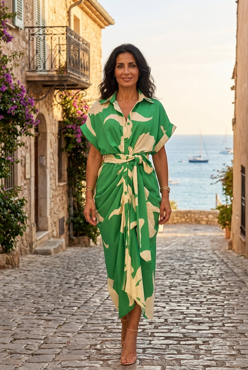Vestido Tahlia - Elegancia Fluida y Atemporal