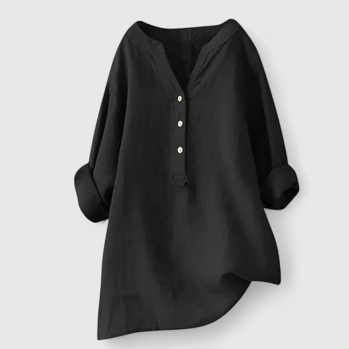Larienne | Camisa Elegante con Botones Frontales