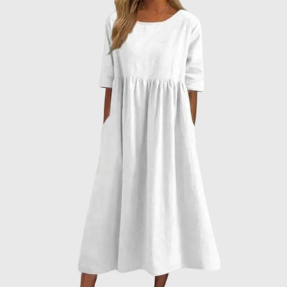 Haisley | Elegante Vestido Midi Fluyente
