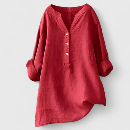 Larienne | Camisa Elegante con Botones Frontales