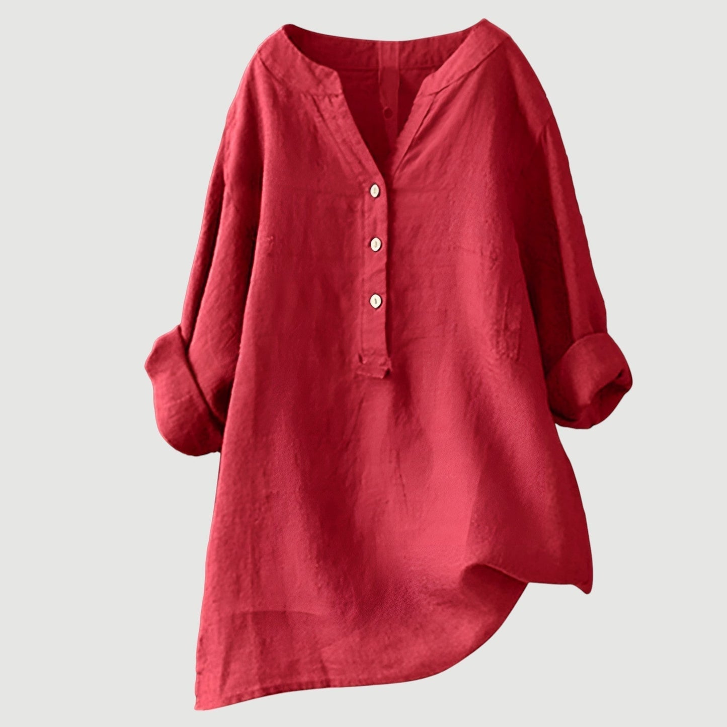 Nayeli™ - CAMISA LIGERA Y CÓMODA CON BOTONES