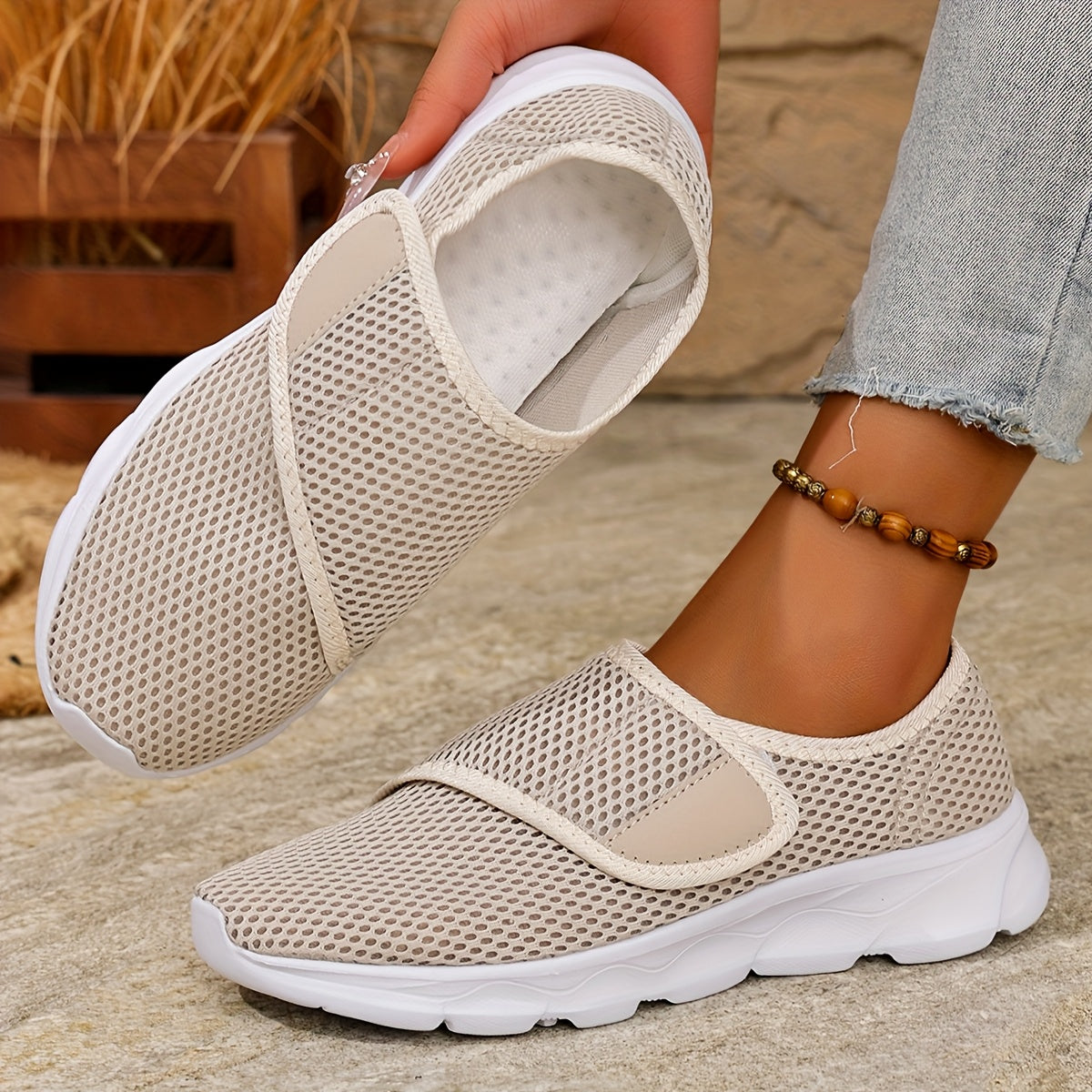 Emma - Zapatillas en Malla Aérea