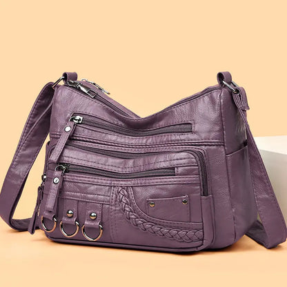 Lilith - Bolso Cruzado Multi-Capa Atemporal