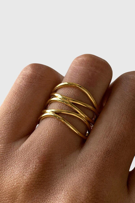 Catalina | Anillo de Acero Inoxidable Elegante