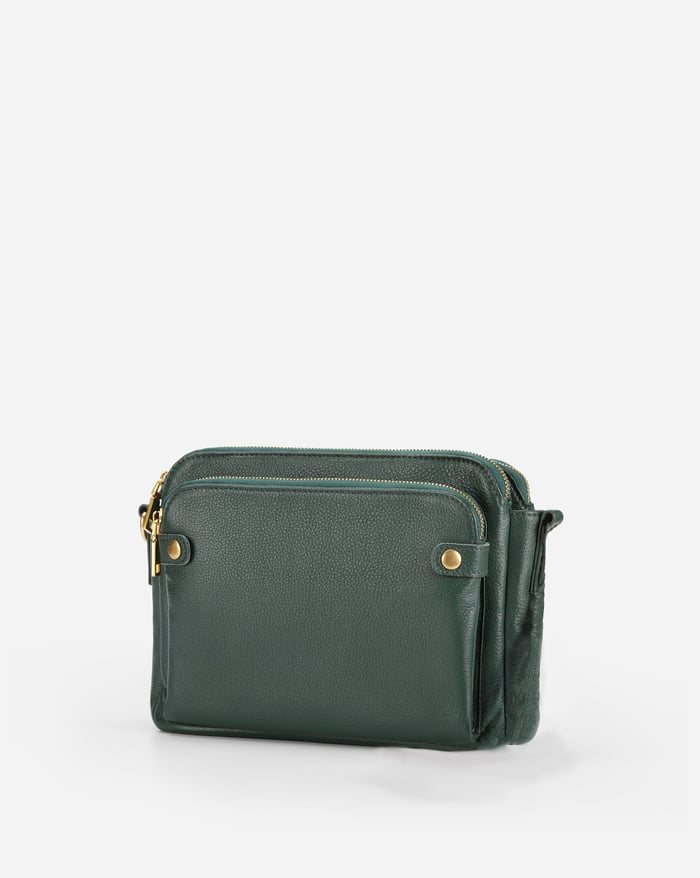Jovie - Elegante Bolsa Cruzada de Tres Capas