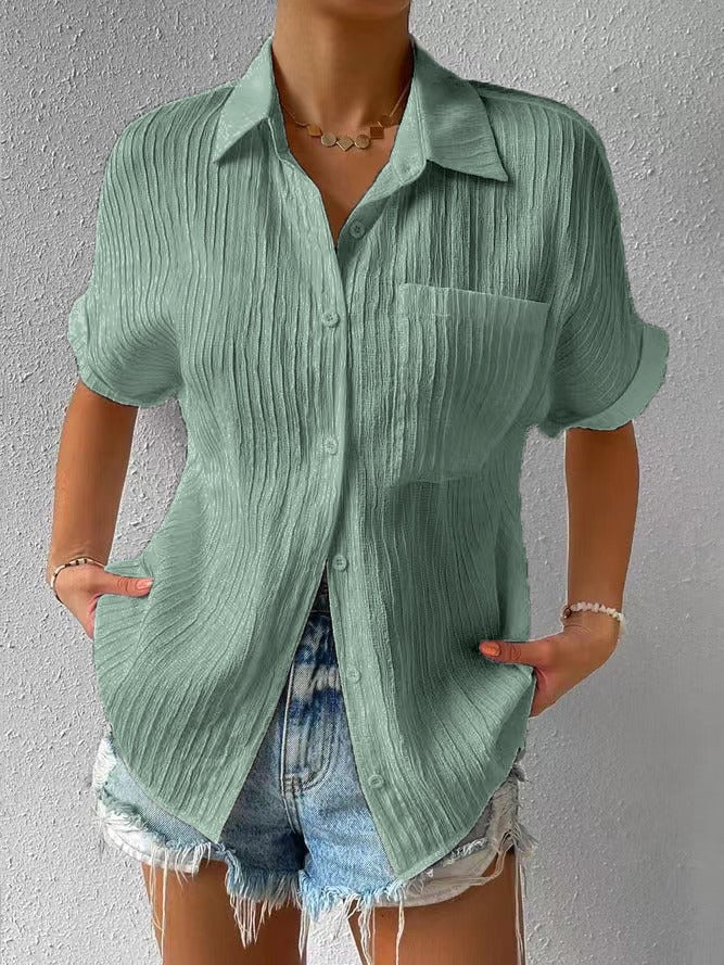 BLUSA CLÁSICA CON COLLAR ZAHRINA