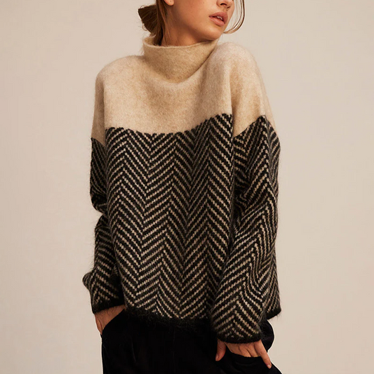 Eva | Suéter de Moda con Cuello Alto
