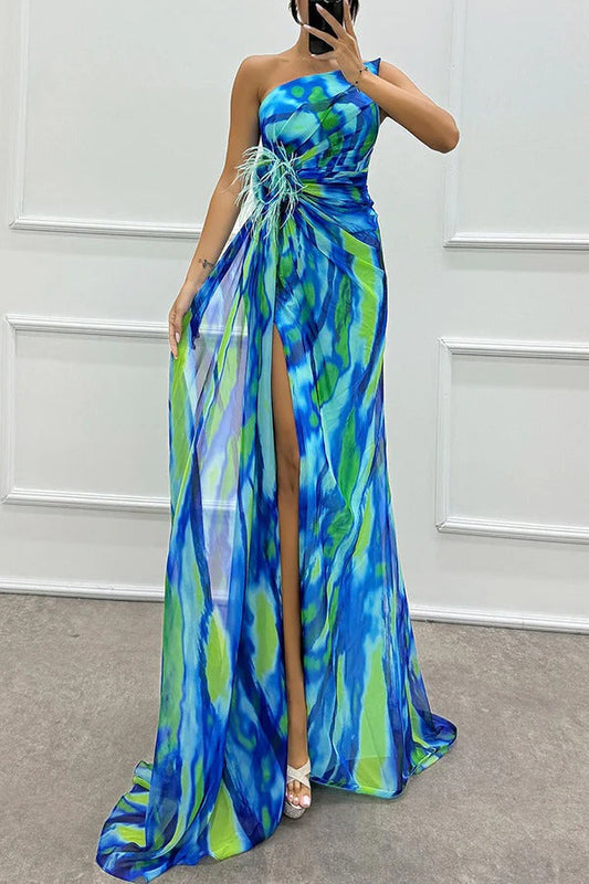 Layla | Vestido Maxi Vibrante