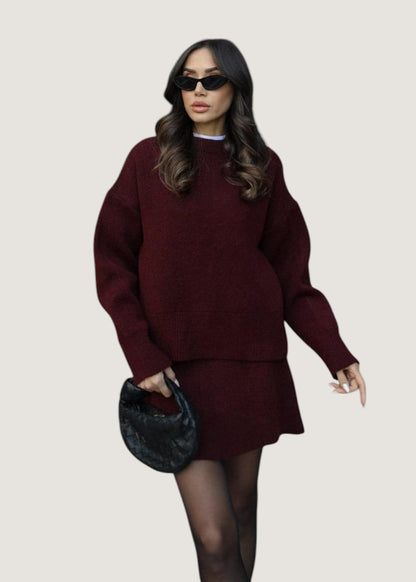 Conjunto de punto acogedor