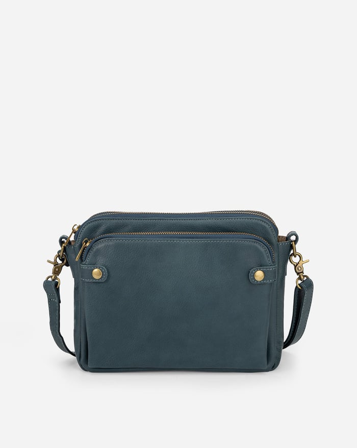 Jovie - Elegante Bolsa Cruzada de Tres Capas