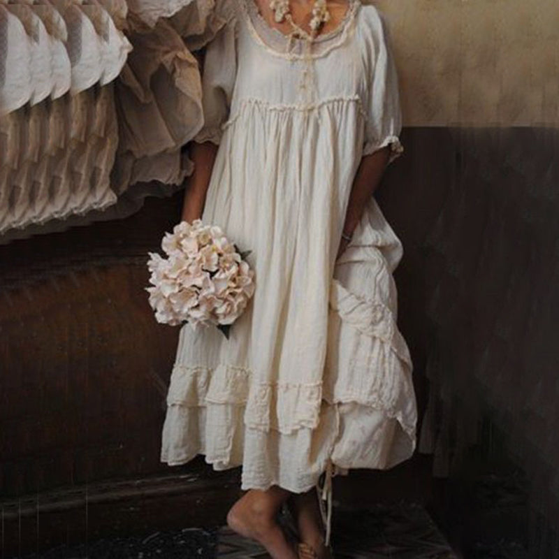 Vestido Thea Serenity - Elegancia Sin Esfuerzo