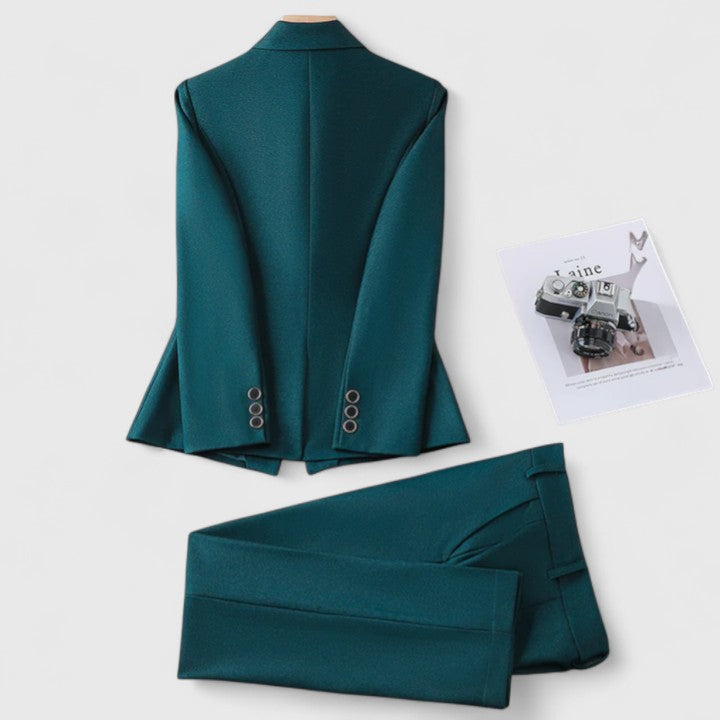 Alayzia - Conjunto de Blazer Sofisticado