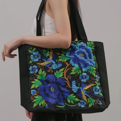 Ingleiv | Bolsa de mano bordada con expresión artística