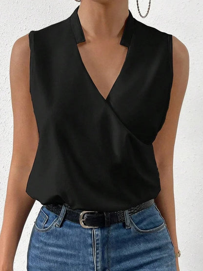 Emma | Top Casual con Escote en V Elegante