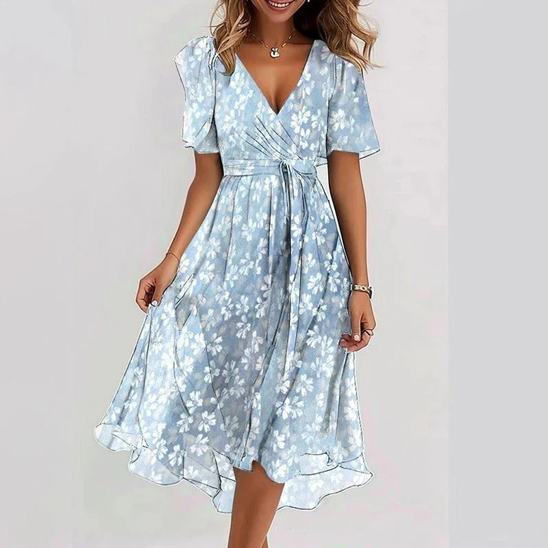 Yara | Vestido Elegante de Colores Vibrantes