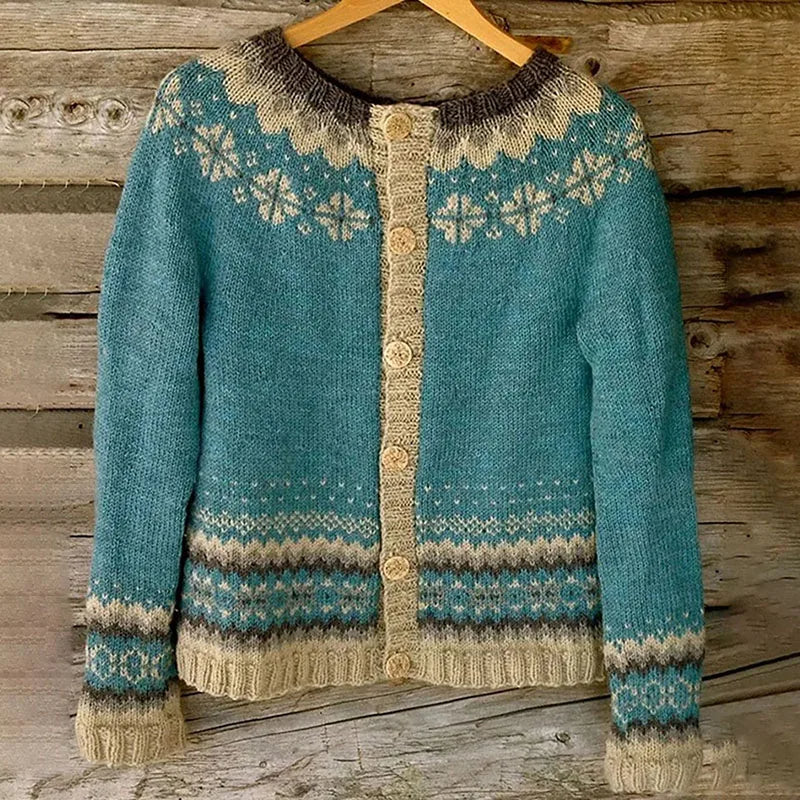 Allaira | Cárdigan Vintage Islandés