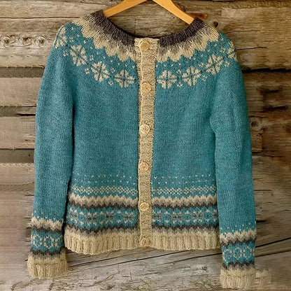 Allaira | Cárdigan Vintage Islandés