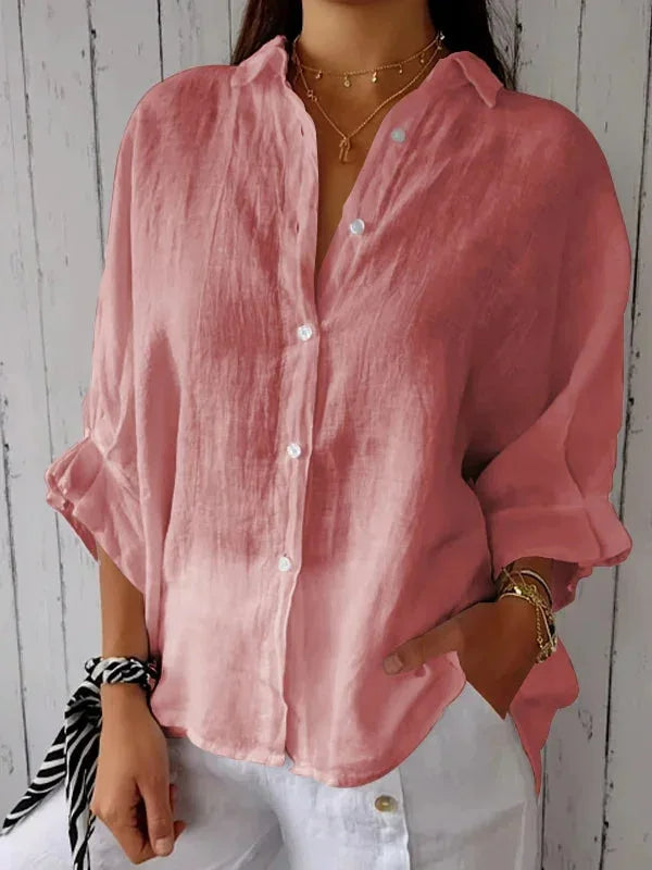 Bonnie – Camisa de Botones Relajada