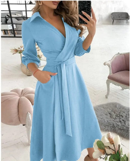 Ismara™ | Vestido Midi Sofisticado