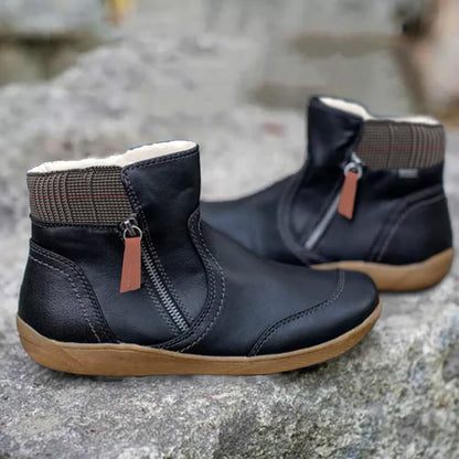Botas de Soporte de Cuero para Todas las Estaciones