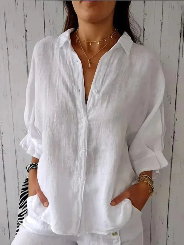 Bonnie – Camisa Button-Up Relaxed
