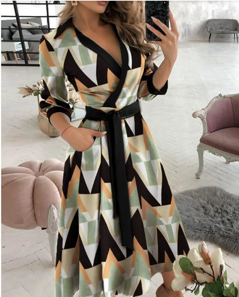 Ismara™ | Vestido Midi Sofisticado