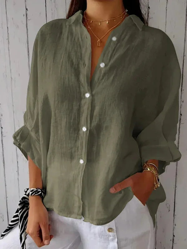 Bonnie – Camisa Button-Up Relaxed