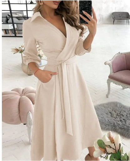 Ismara™ | Vestido Midi Sofisticado