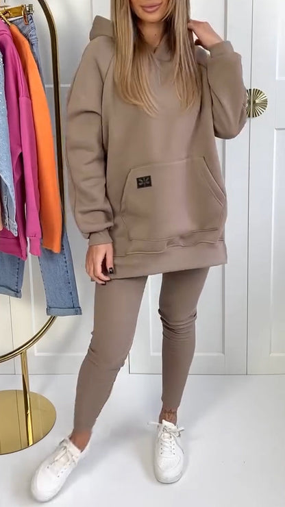 Nerina | Conjunto de Sudadera Casual y Leggings