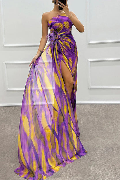 Layla | Vestido Maxi Vibrante