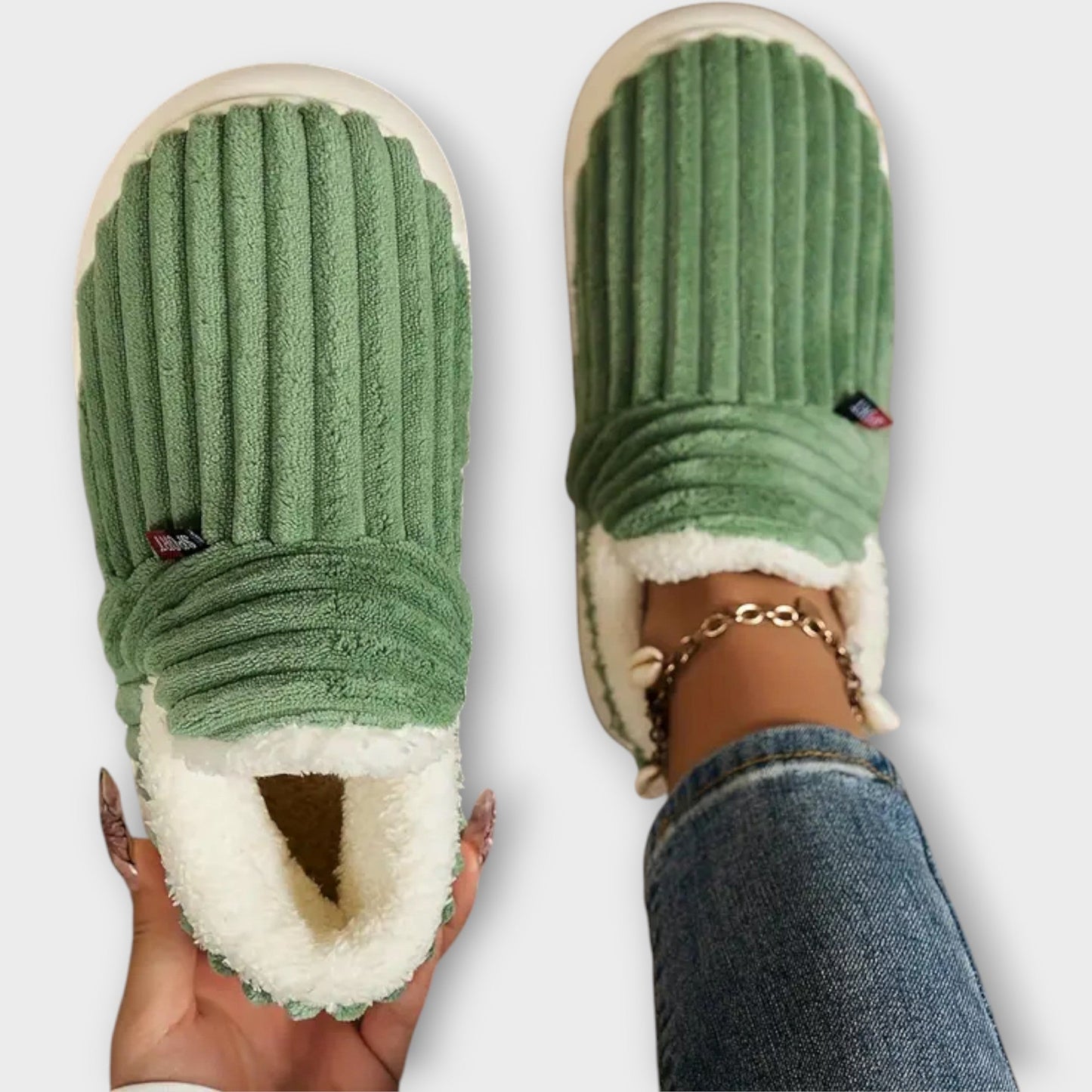 Zapatillas ortopédicas cálidas