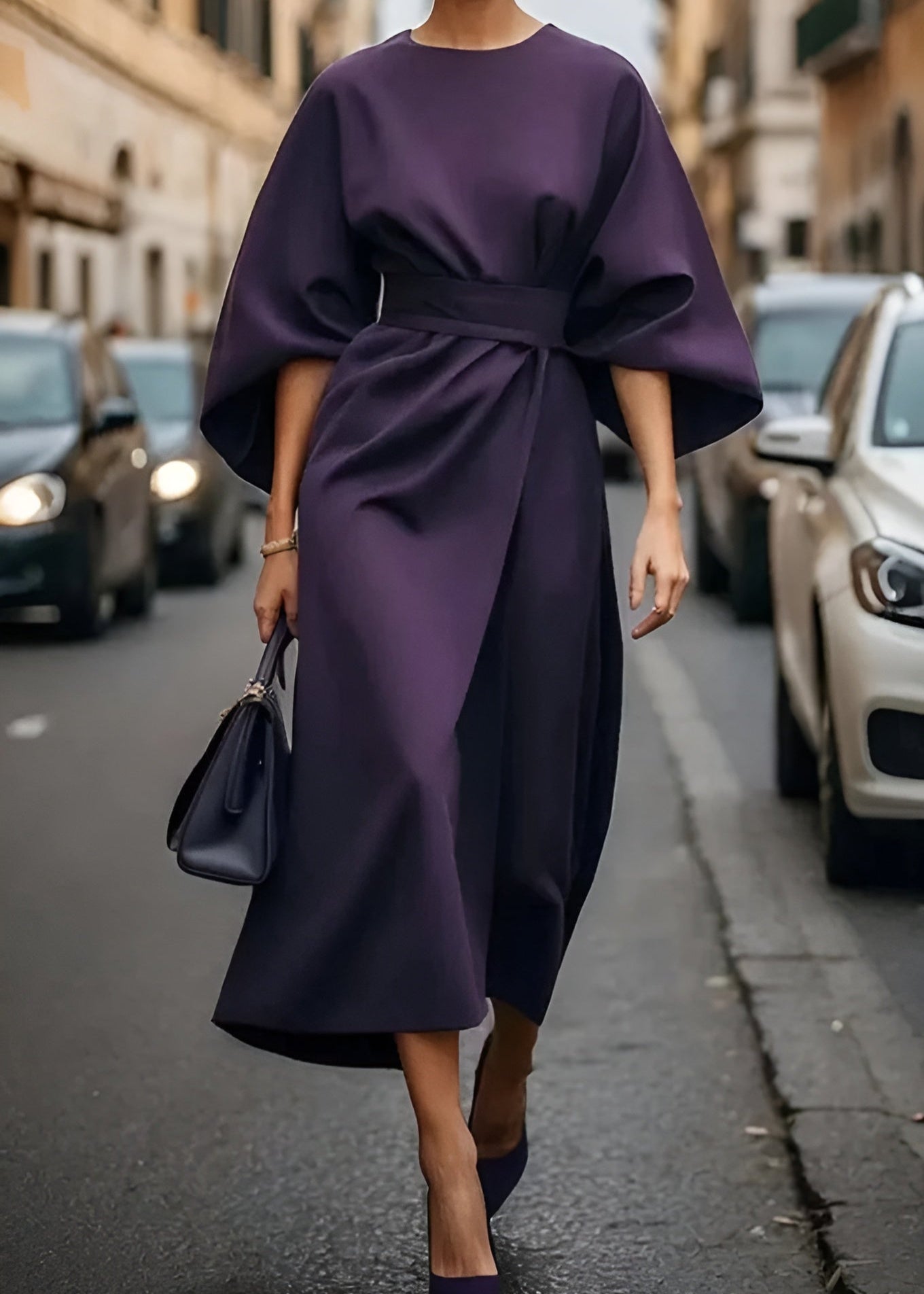 Madison - Vestido Elegante con Mangas