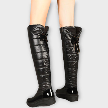 Botas de Invierno Forradas de Forro Polar hasta la Rodilla