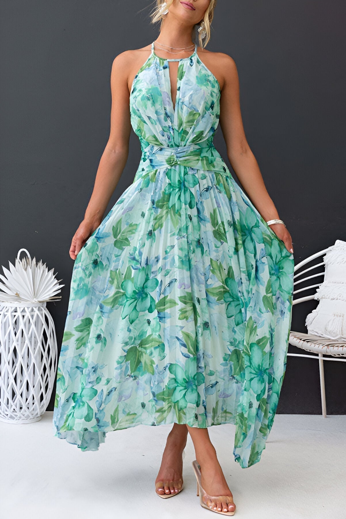 Valeria | Vestido Maxi de Elegancia Flotante