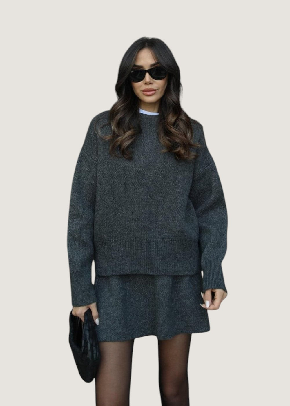 Conjunto de punto acogedor