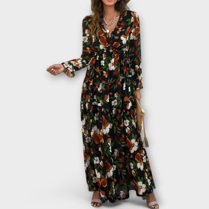 LILA – VESTIDO MAXI JARDÍN SECRETO