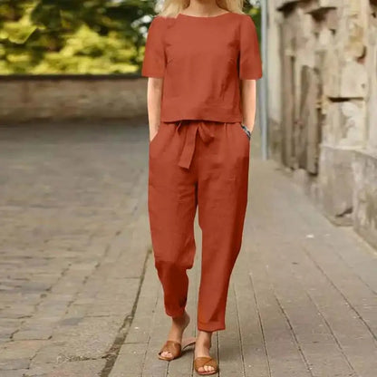 Conjunto de Lounge Chic de Dos Piezas Charm